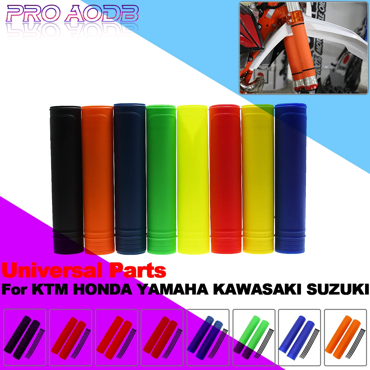 

Motorcycle Universal Fork Cover Shock Absorber Guard Protector For Honda CRF 80R 85R 150R 250R 450R 250X 450X 150F 230F 150L 250