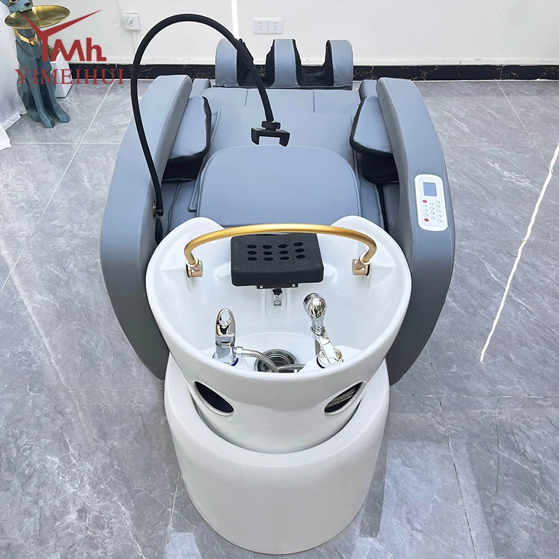 Hair Washing Bed Modern Spa Head Salon Hair Washing Head Spa Therapy Shampoo Massage Beds