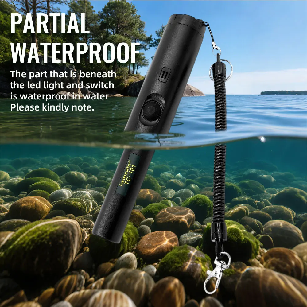 Hot Sell Handheld Metal Positioning Rod Underground Metal Detector TC-101 Handheld High Sensitivity Gold Diggers Detector Rod