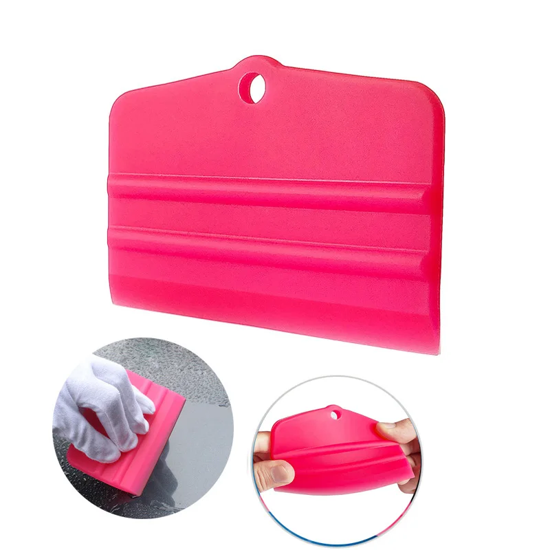 

1Pc Car Silicone Squeegee Mini Soft Vinyl Scraper Window Tint Film Squeegee for Car Vinyl Wrap Windshield Glass Water Wiper