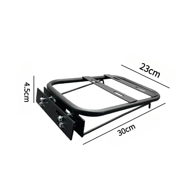 Rear Luggage Rack for Motorcycle Support Shelf Extension Stand Easy Installation Iron Tail Storage Rack Electric Bike Cargo Rack