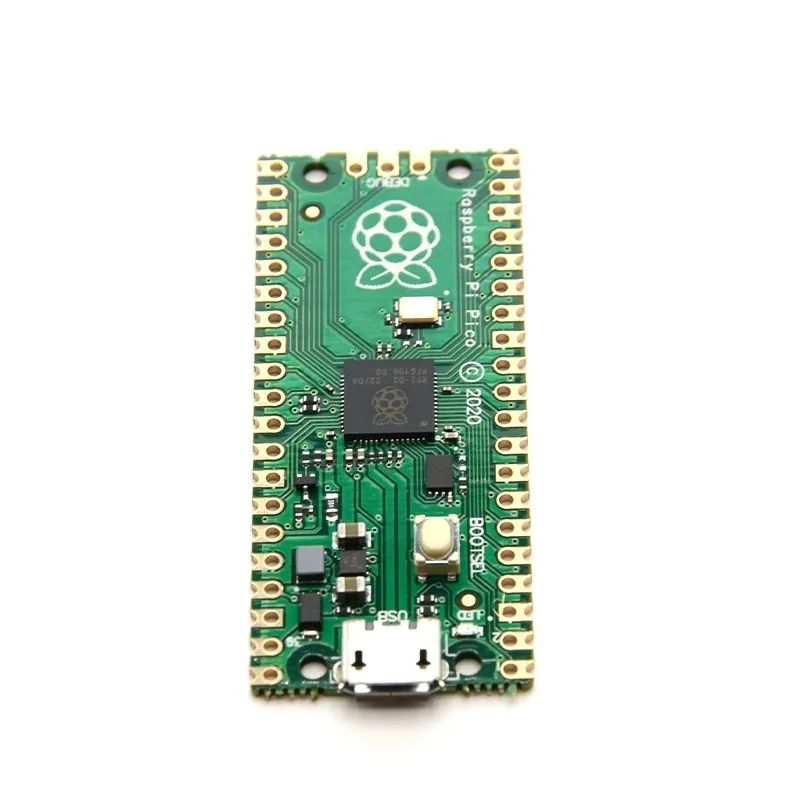 บอร์ดพัฒนา Raspberry Pi Pico รุ่น Raspberry Pi PICO พร้อมชิปประมวลผล RP2040 แบบดูอัลคอร์ รองรับ MicroPython
