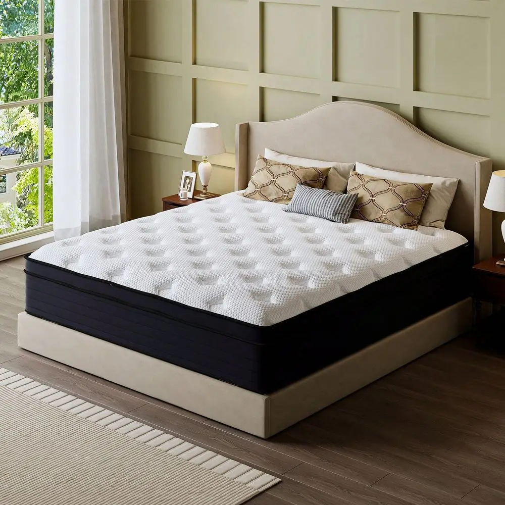 Queen Size Mattress Full Specifications 10 12 14Inch, Twin Full Queen King, Each Crafted With Pocket Springs PressureRelief Mem
