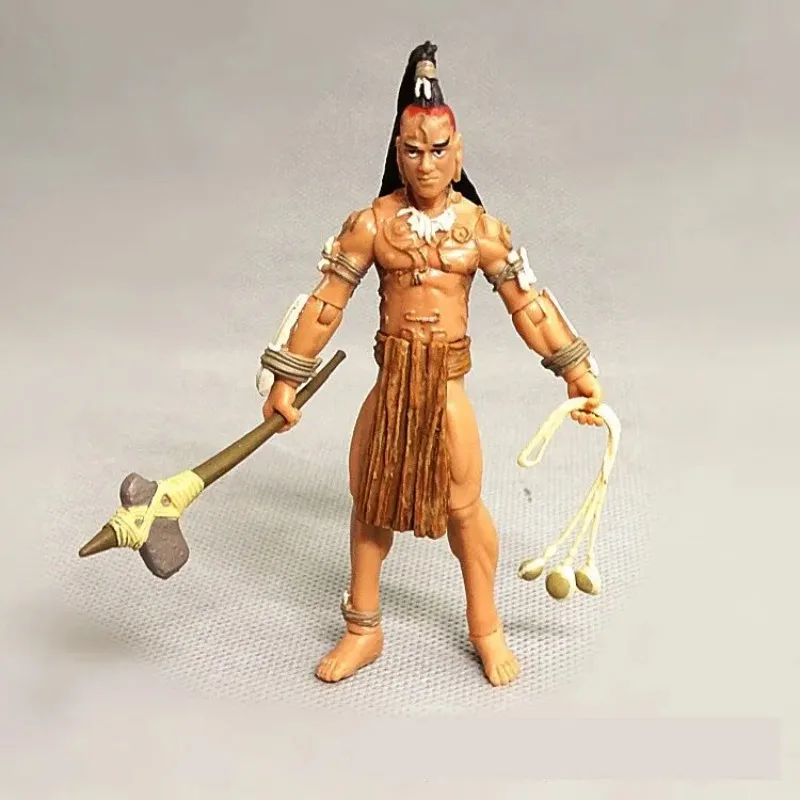 Figura de acción del Reino del cráneo de cristal UGHA WARRIOR de Indiana Jones de 3,75"