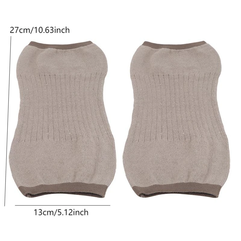 ผู้ชายผู้หญิงแคชเมียร์เข่าอุ่นฤดูหนาว WARM Thermal Wool เข่า Pads สนับสนุนรั้งขี่จักรยานสกีวิ่งเข่าการบีบอัดแขน