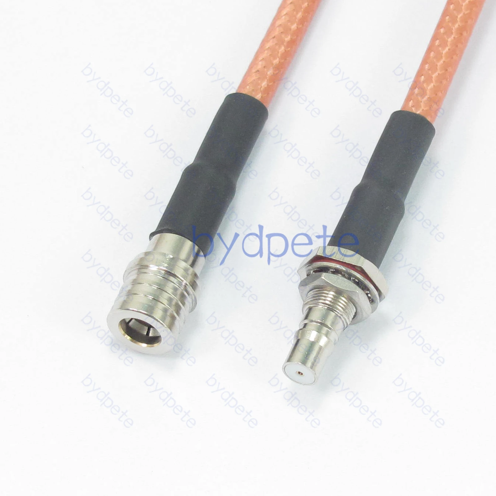 QMA Male Plug to QMA Female bulkhead Panel Mount RG400 Cable RG-400 Coax Kable Low Loss 50ohms Lot High Quality Tangerrf