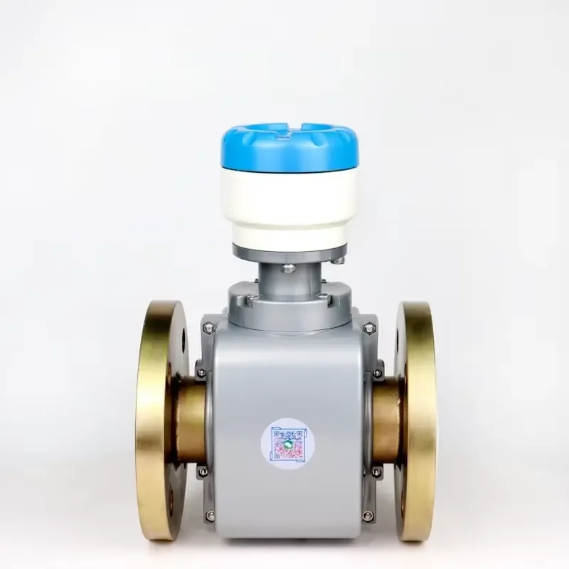 

Electromagnetic Liquid Flow Meter Dn150 RS485 Plastic Industrial Flow Meter with 0.5% Accuracy IP65 Protection