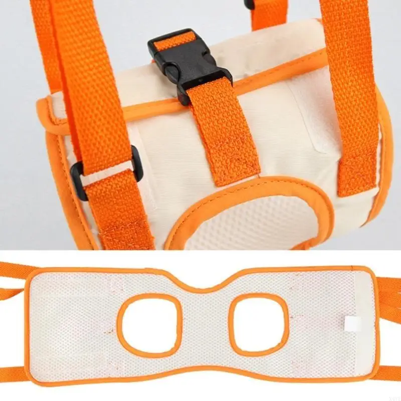 X4YE قابل للتعديل الكلب حبال الظهر الساقين الورك دعم زينة الحيوانات الأليفة لمساعدة الكلاب والأربطة إعادة تأهيل الكلب رفع تسخير