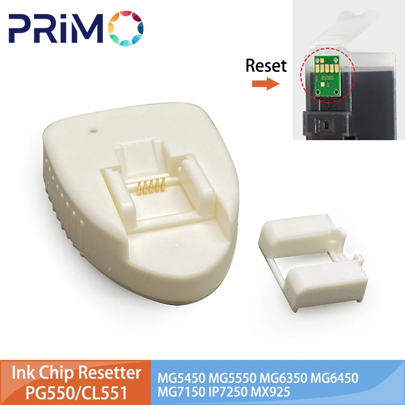 PGI-550 CLI-551 PGI550 CLI551 Ink Chip Resetter Reset for Canon iP7250 iX6850 MG5550 MG5650 MG6450 MG6650 MX725 MX925 MG6350