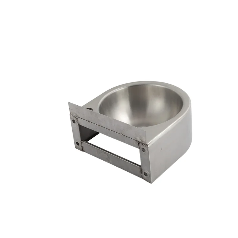 Factory Hot-selling Small Wall-mounted Washbasin Commercial Bathroom Stainless Steel 304 Round Sink
