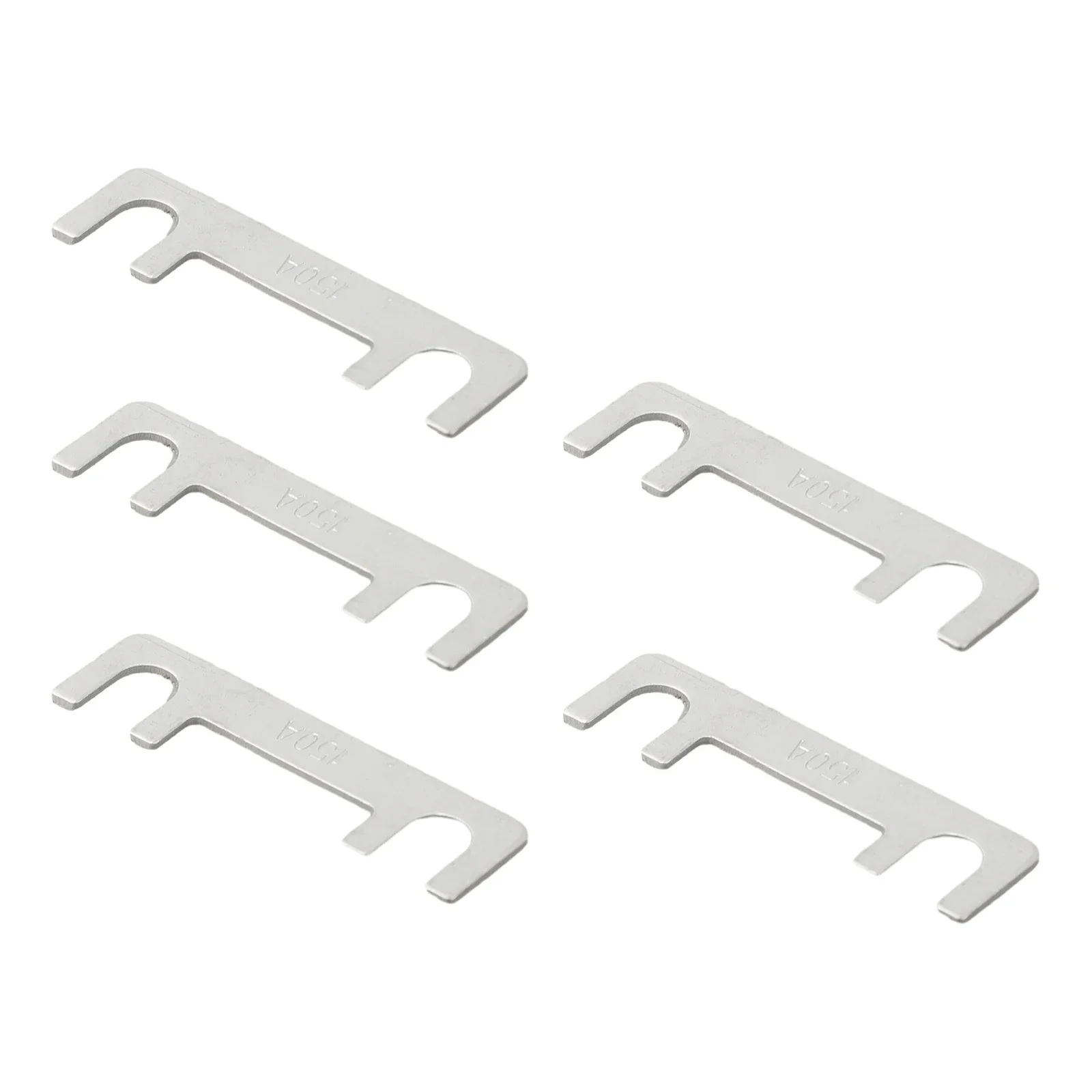 Automotive Electronics 5 Packs 30A 100A Flat Type 32V Fork Bolt Battery Fuse Safe Charging & Short circuit Protection