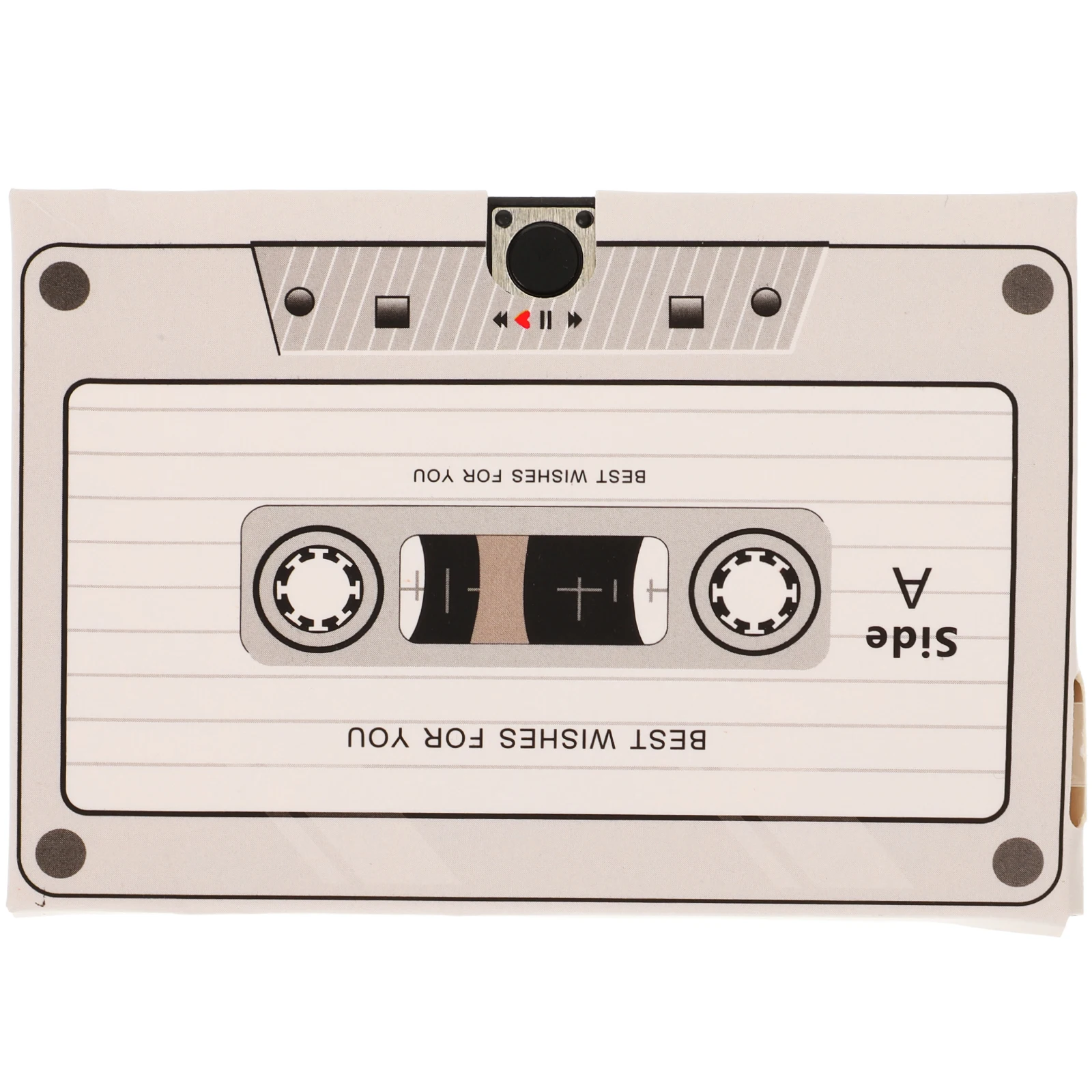 Recording Greeting Card Recordable Audio Birthday Cards Tape Cassette Insert for Christmas