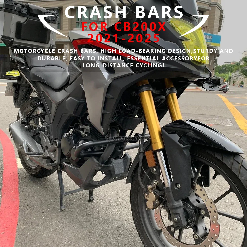 

MTKRACING аварийные дуги для HONDA CB200X 2021-2025, защита бампера мотоцикла, защита двигателя, защита корпуса, защитные детали