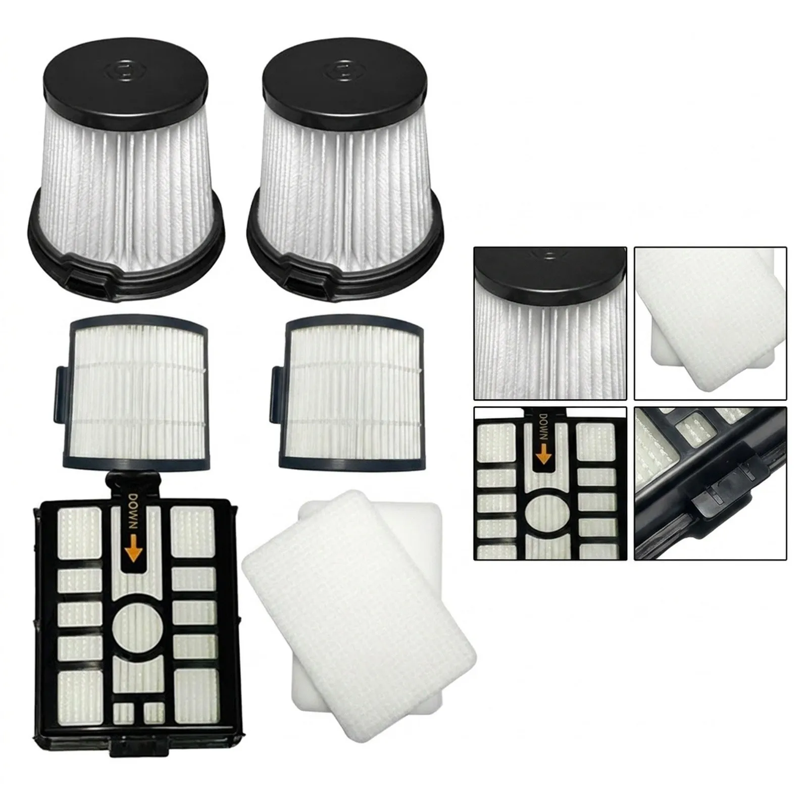 For Shark for Detect for Pro IW3511 Vacuum Cleaner Filter Renewal Kit Maintain the Integrity of Your Cleaning Routine Easily