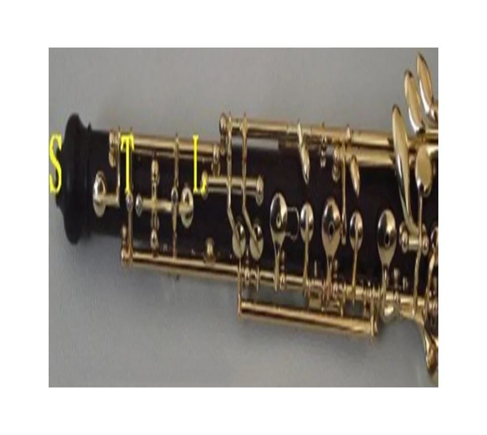 

Great Ebony Concert semiautomatic oboe,gold plating, C key, free shipping