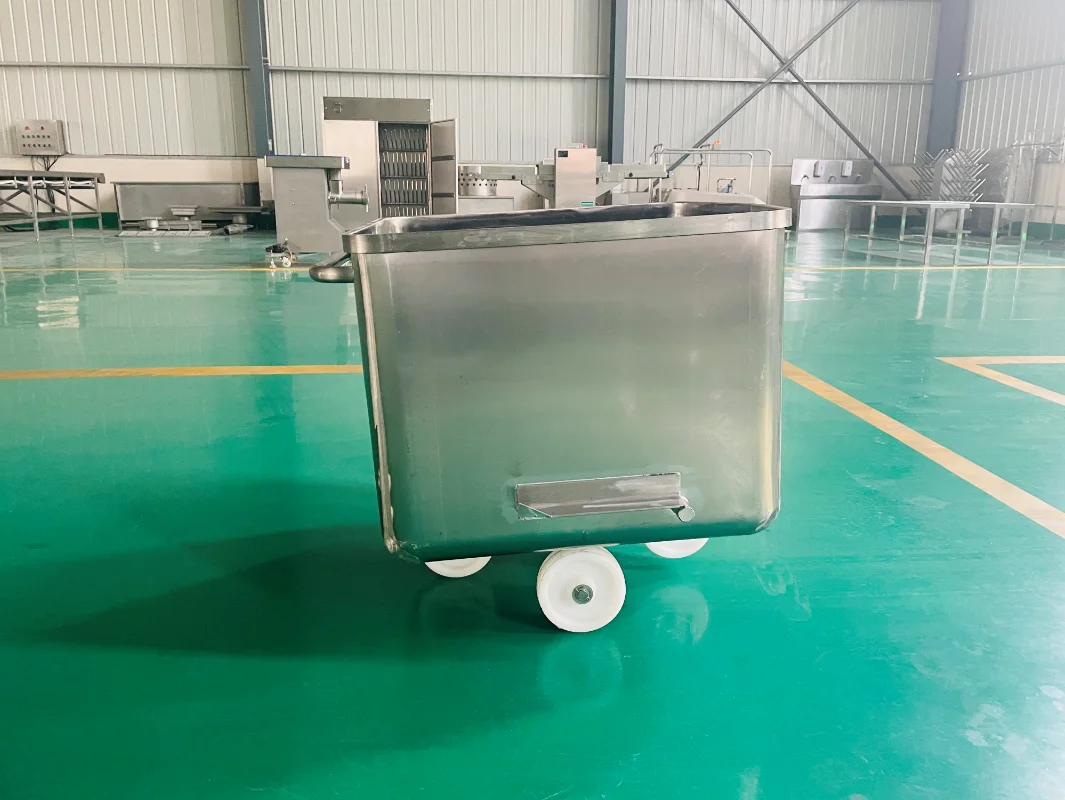 عربة متنقلة قابلة للتخصيص سعة 200 لتر، آلات تجهيز اللحوم التجارية لتطبيق المخابز ومطحنة الدقيق #3