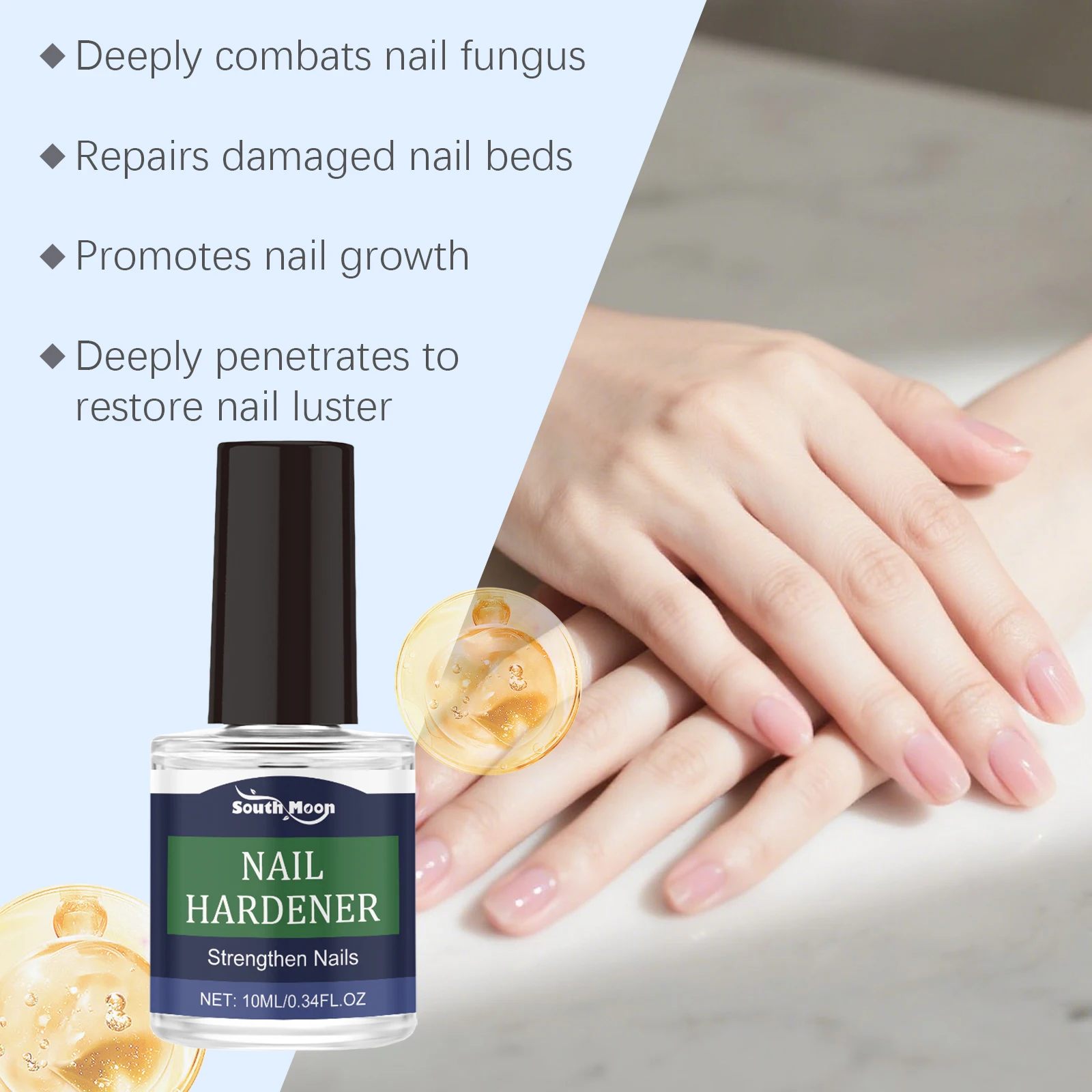 Liquide de soin des ongles pour les ongles cassants, renforce les ongles, Anti-flamant, traitement fongique des ongles, sérum, élimination des cuticules, réparation des pieds