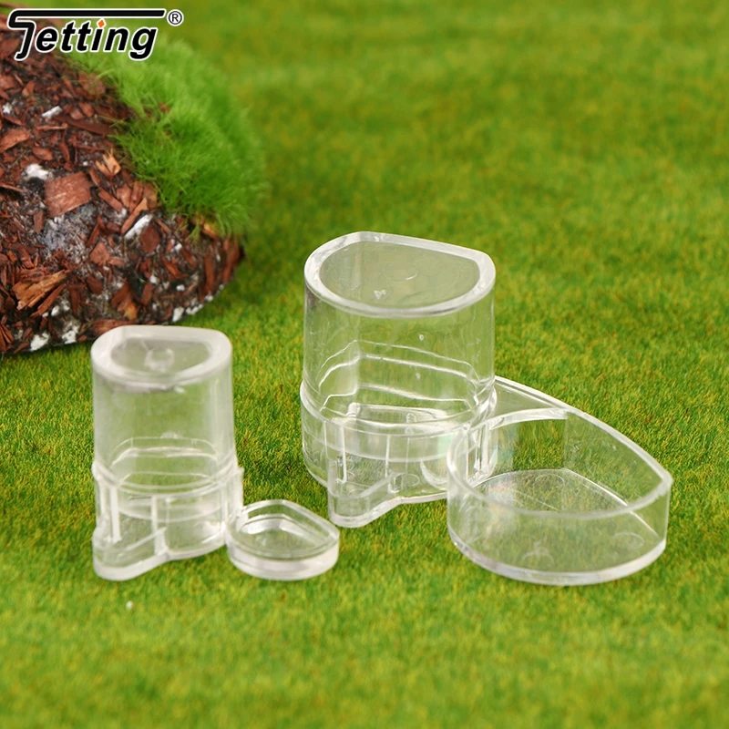 1Pcs Round Design Food&Water Feeding Area For Ant Nest Ant Farm Acrylic Insect Ant Nests Feeding Area Pet For Ants