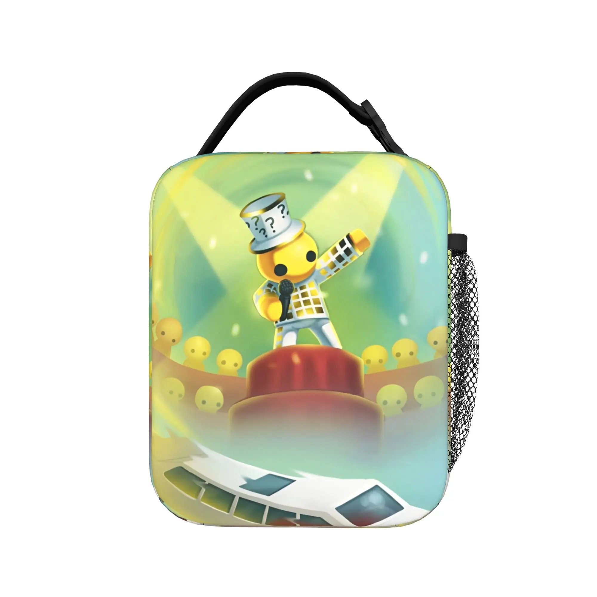 Wobblys Life Gaming Funny Insulated Lunch Bag Portable Hot Games Meal Container Cooler Bag Tote Lunch Box Picnic Food Bag