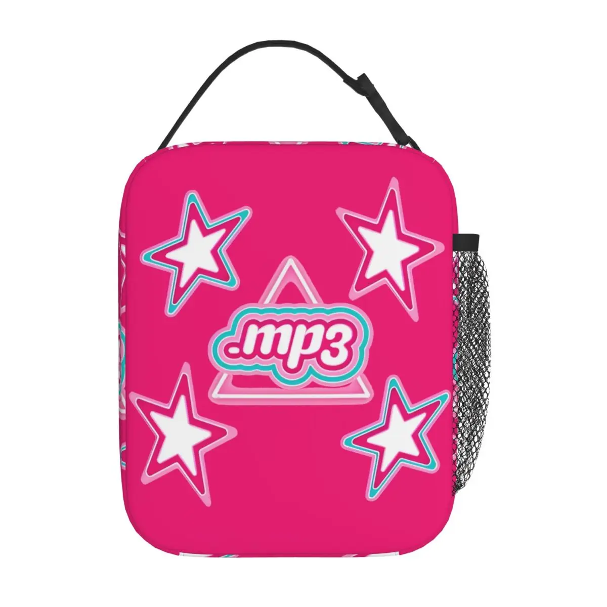 

MP3 Emilia Mernes Insulated Lunch Bag Portable Lunch Container Thermal Bag Tote Lunch Box Beach Picnic Food Bag