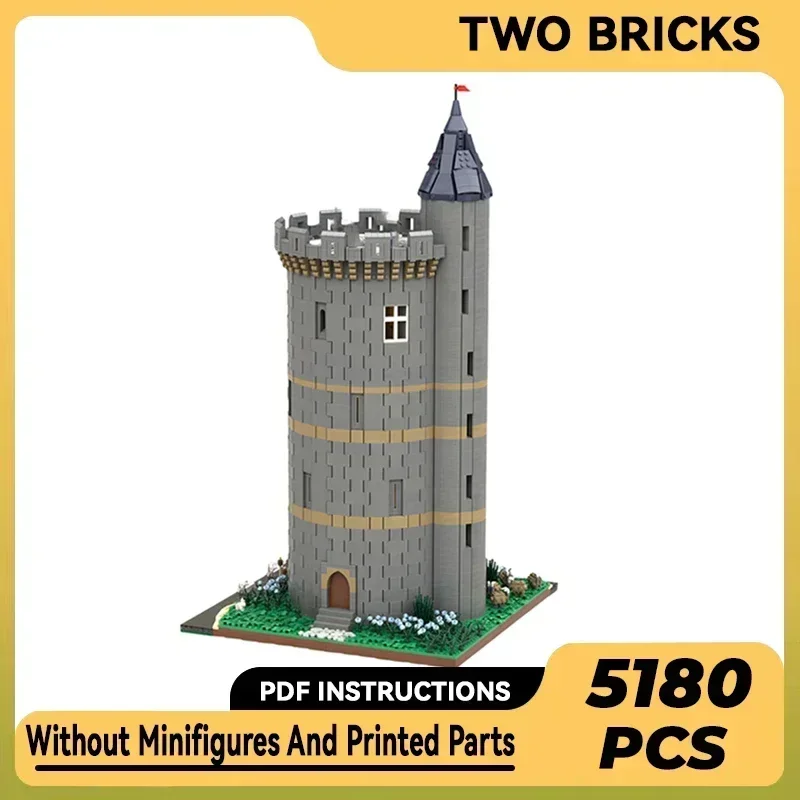 

Medieval Castle Model Moc Building Bricks The Brittany Castle Technology Modular Blocks Gifts Christmas Toys DIY Sets Assembly