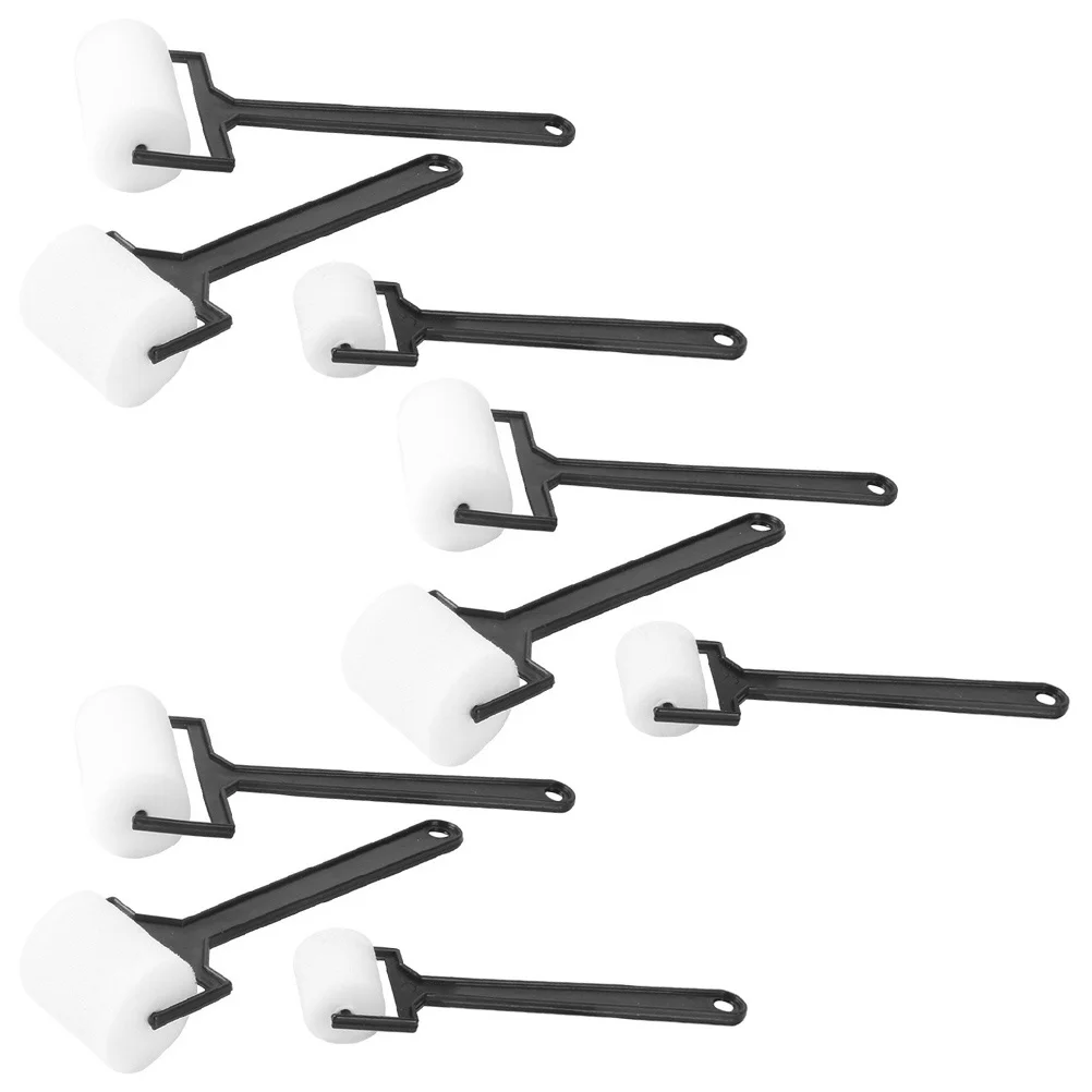 3Sets DIY Sponge Paint Brushes for Safe Drawing Tools for Graffiti Craft Projects Encourages Imagination Creativity