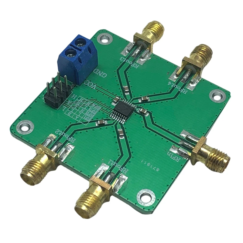 

RF Single-Pole Four-Position Switch Module 1-3000MHz 50 Ohm