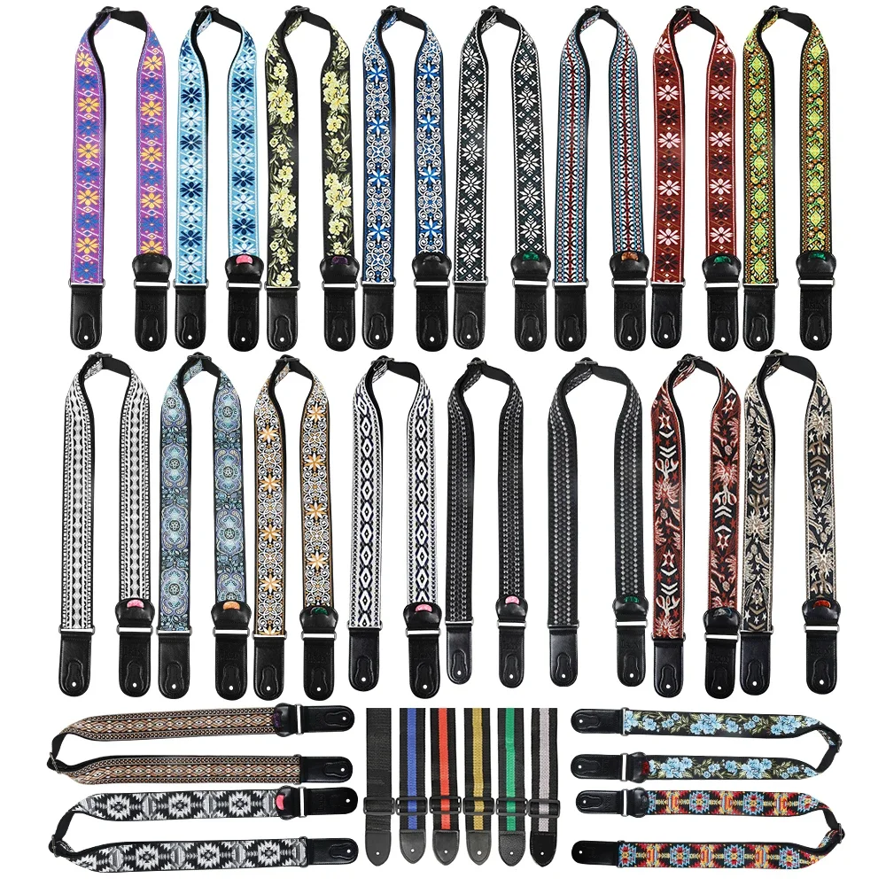 

IRIN Guitar Strap Adjustable Ethnic Style Strap Acoustic/Classical/Electric Guitarra Bass Strap Guitar Parts & Accessories