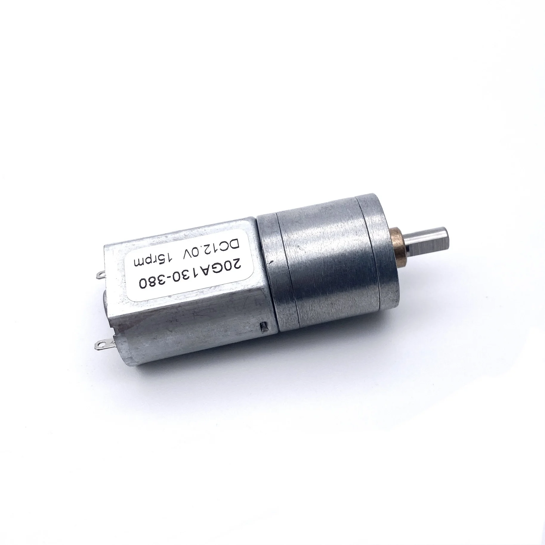 20GA-130 DC 3V 6V 12V 20MM diameter gear Motor Good for Intelligent robot electronic lock motor diy Dog feeder machine