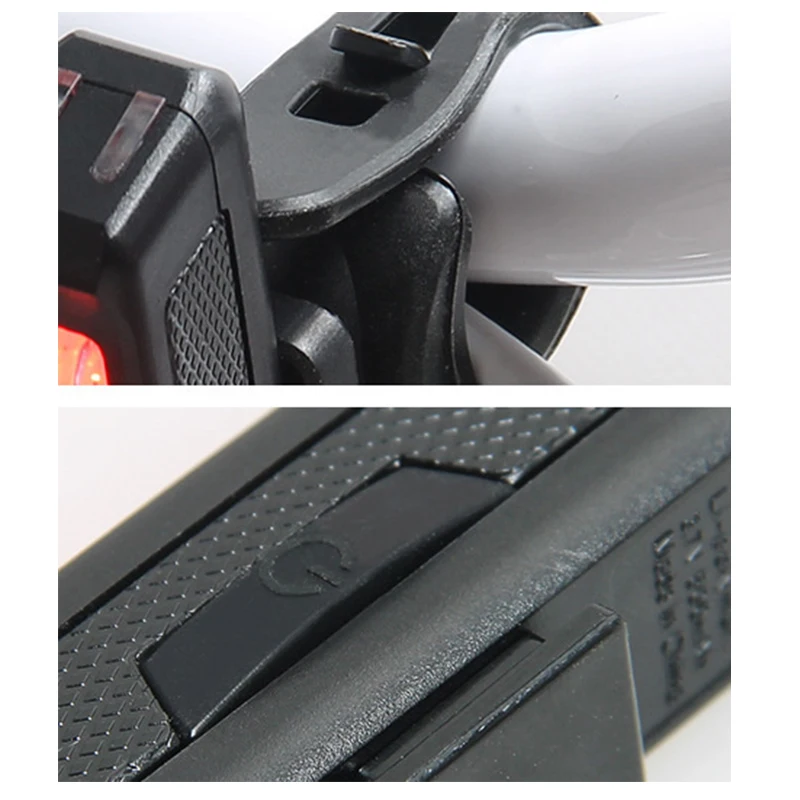 1PCS Bicycle Waterproof Taillight/Mountain Bike Rechargeable Warning Light Headlight