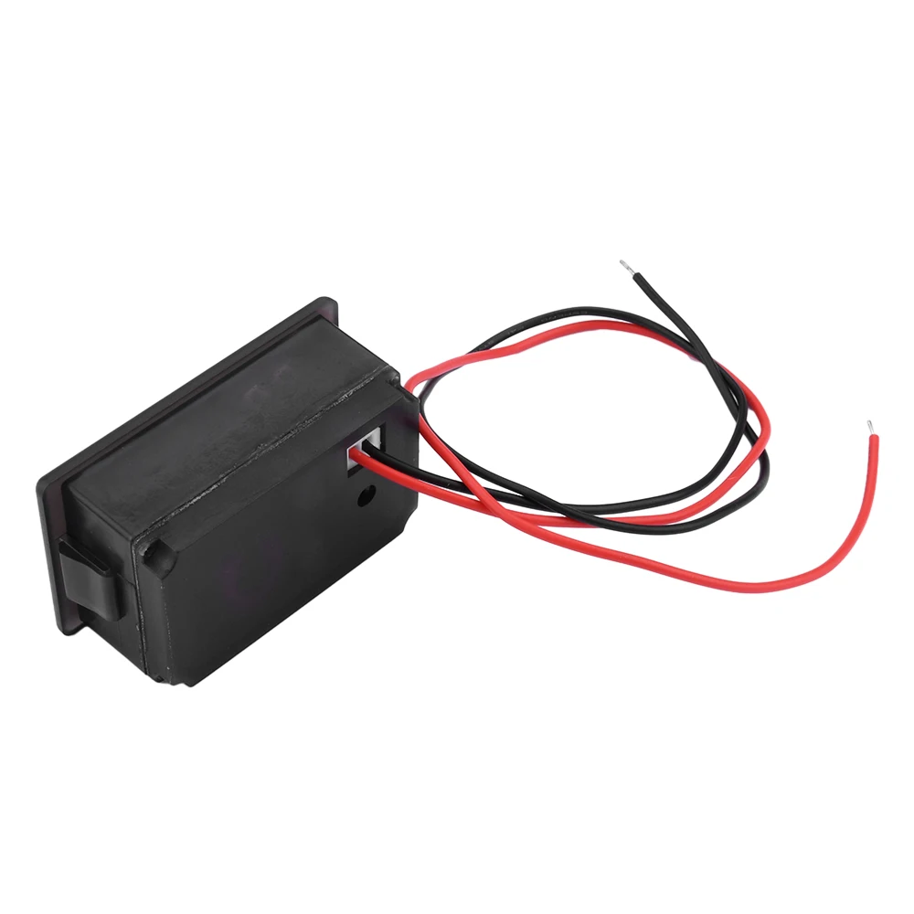 DC 9-24V Doppio USB Caricabatteria Indicatore di livello Tester di capacità della batteria al litio Display a LED Tester Voltmetro Rilevatore