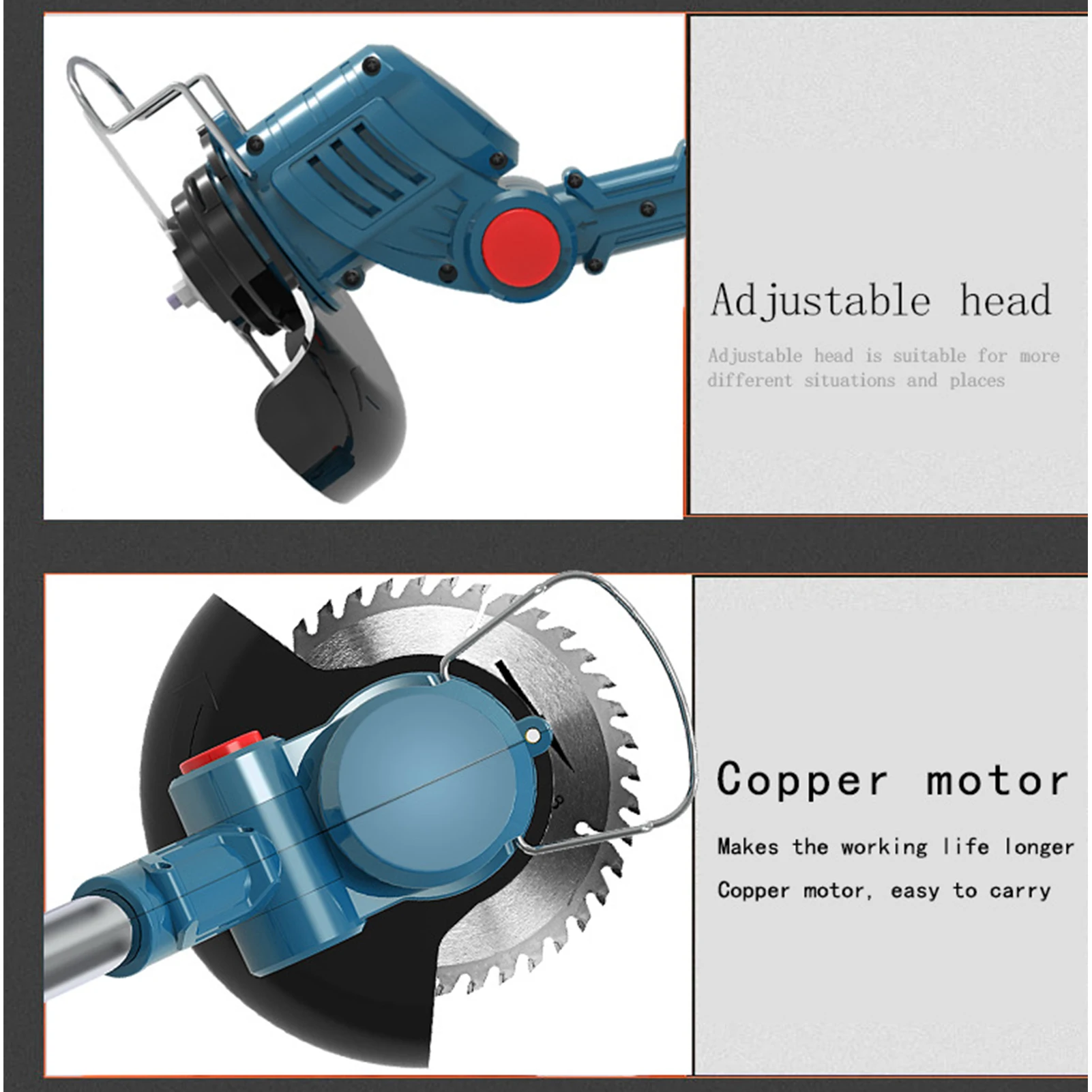 Cesoie da potatura per motoseghe portatili ricaricabili per motoseghe elettriche a batteria per il taglio dell'albero del legno