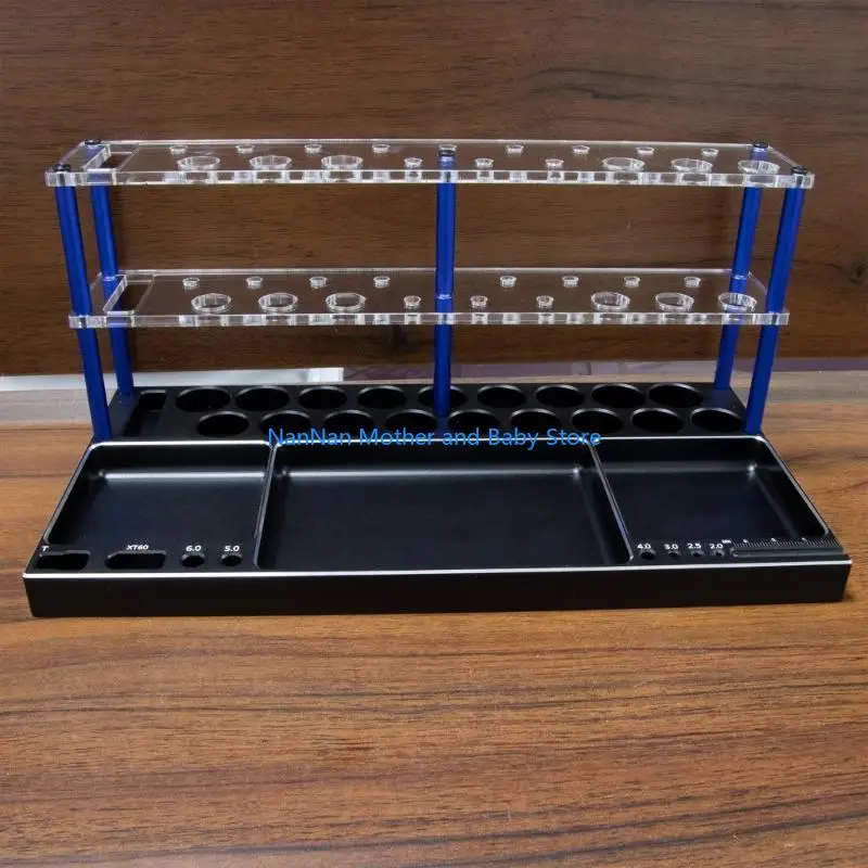 

RCModel Screw Tray 2Tiers Nut Storage for Model Repair Tool