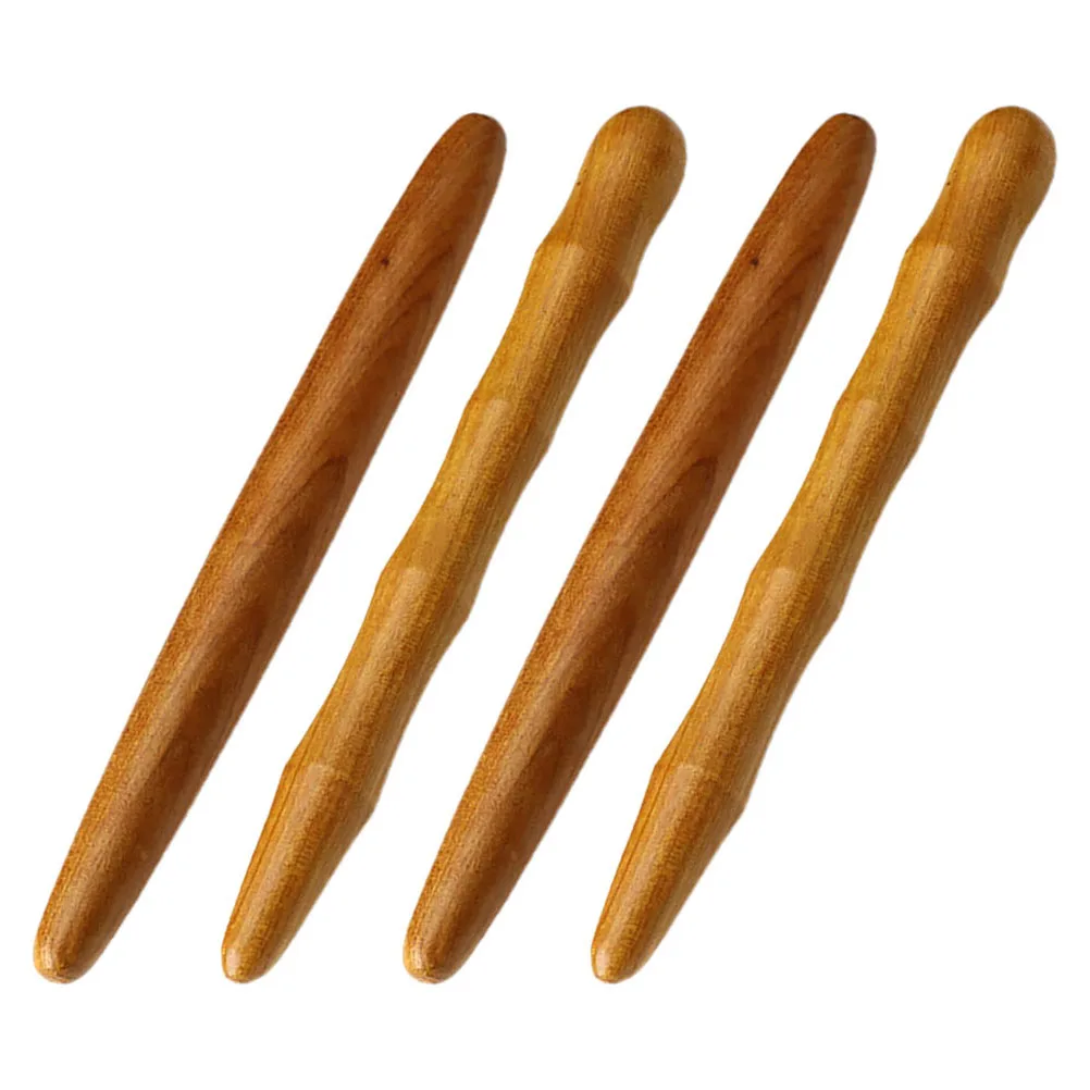 

4 шт. компактные легкие массажные палочки, точный дизайн акупунктурных точек для офисных работников, снятие мышечной усталости