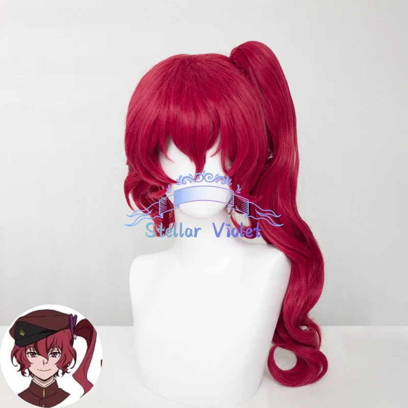 Kunikida Doppo شعر مستعار تأثيري مقاومة للحرارة أنيمي بونغو الضالة الكلاب Teruko Okura تأثيري بيروكات صناعية Tetchou Suehiro أنيمي شعر مستعار