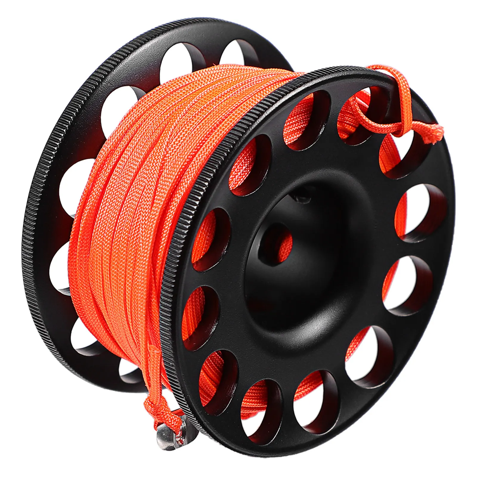 

Набор для подводного плавания: катушка из алюминиевого сплава с управлением одной рукой, износостойкий аксессуар для дайвинга и снорклинга в пещерах