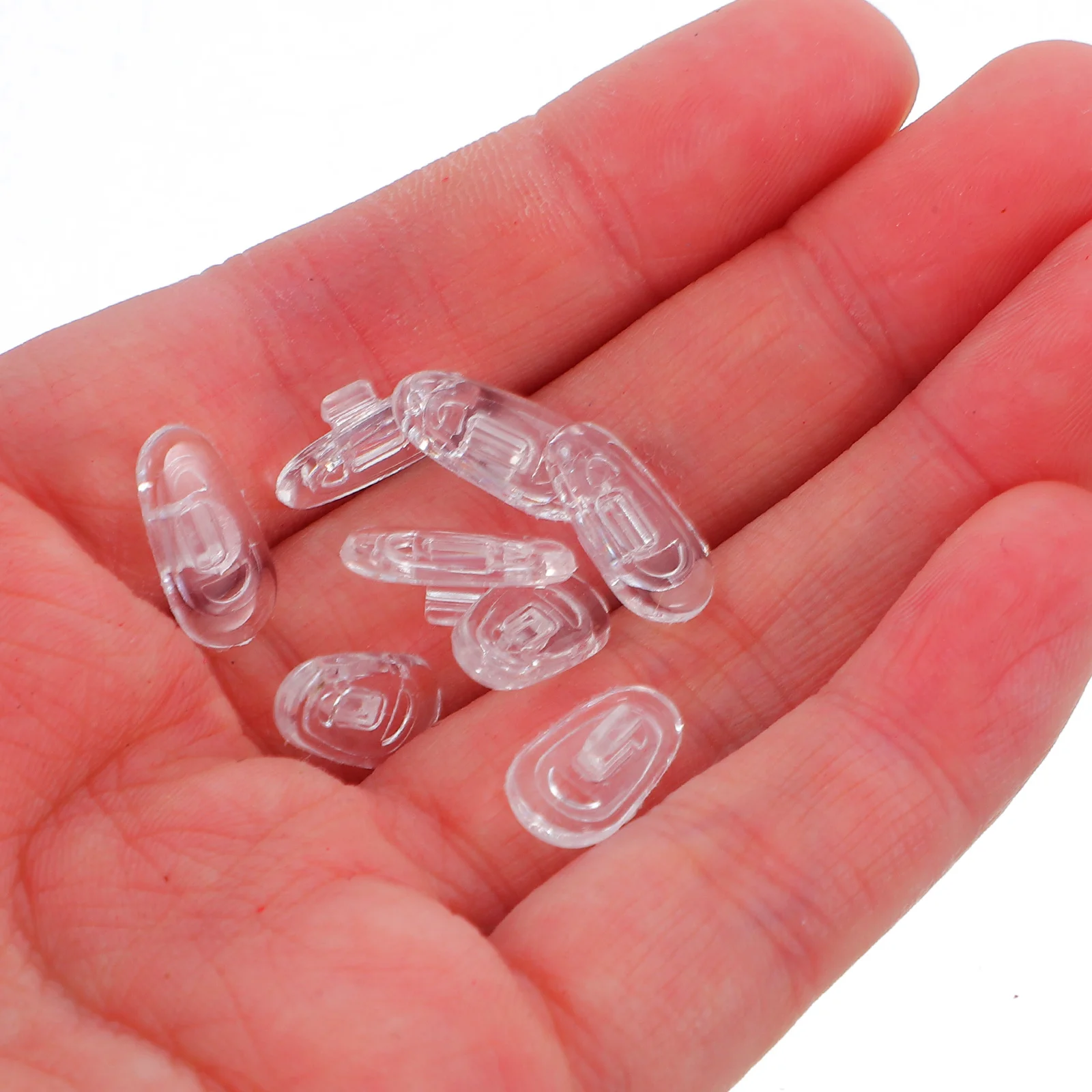 

U-Shaped Nose Bridge Pads Soft Silicone Anti-Slip Glasses Nose Pads Replacement Universal Fit For Eyeglasses Sunglasses