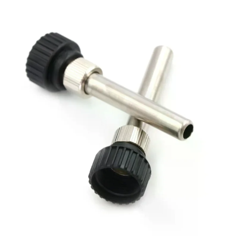 [2Pcs Soldering Station Iron Handle Accessories For 852D 936 937D 898D 907/ESD Iron Head Cannula Iron Tip Bushing]