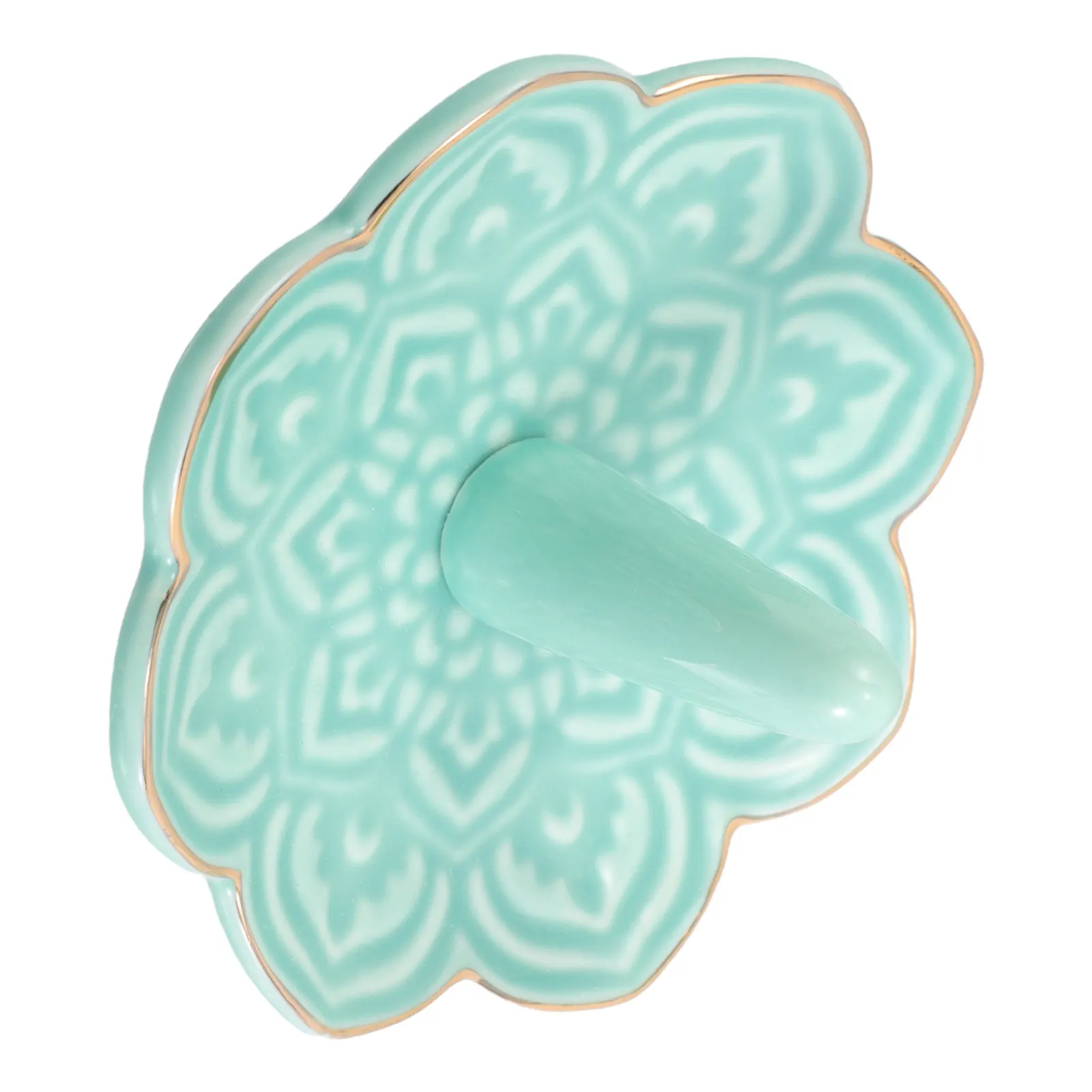 Ceramic Jewelry Storage Tray Unique Ring Holder Plate Decorative Jewelry Plate Small Ceramic Tray Bedside Display