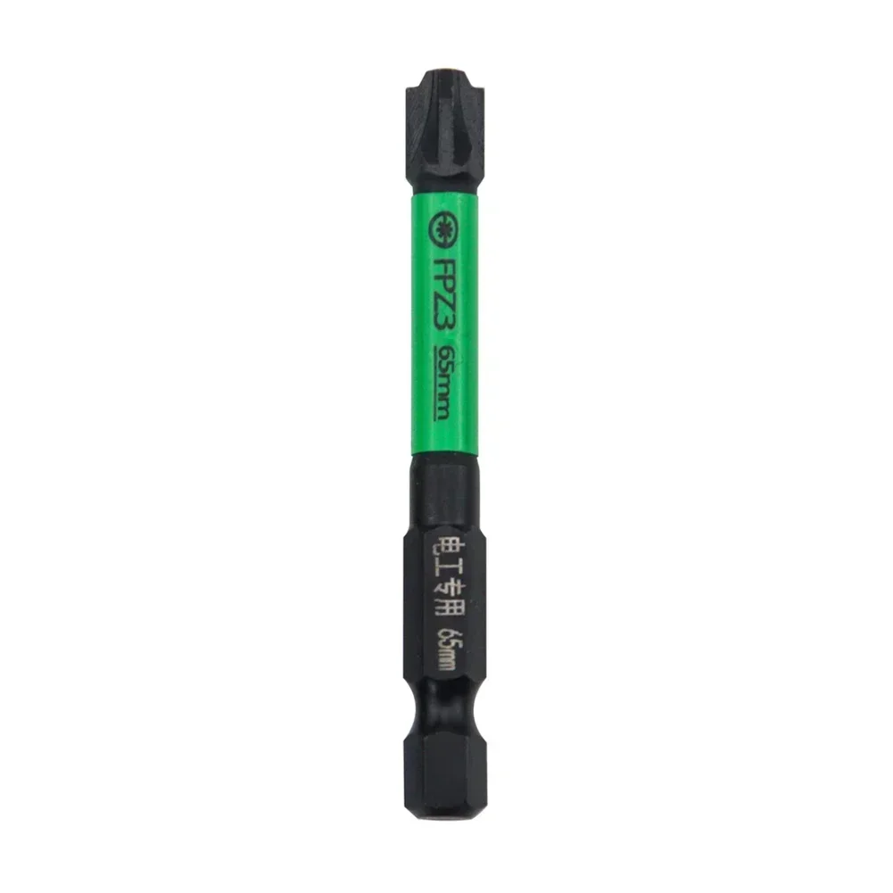 High Quality Screwdriver Bit Repair Tools Rustproof Slotted Alloy Steel Cross Electrician FPZ1 FPZ2 FPZ3 HRC63 °