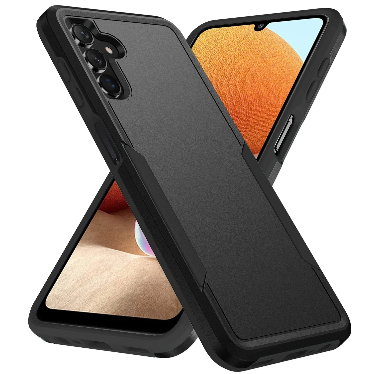 Hard Strong Fashion Armor Case for Samsung Galaxy A56 A36 A16 5G A54 A14 A55 A35 A53 A15 S24 S23 S25 Ultra S22 Plus S21 FE