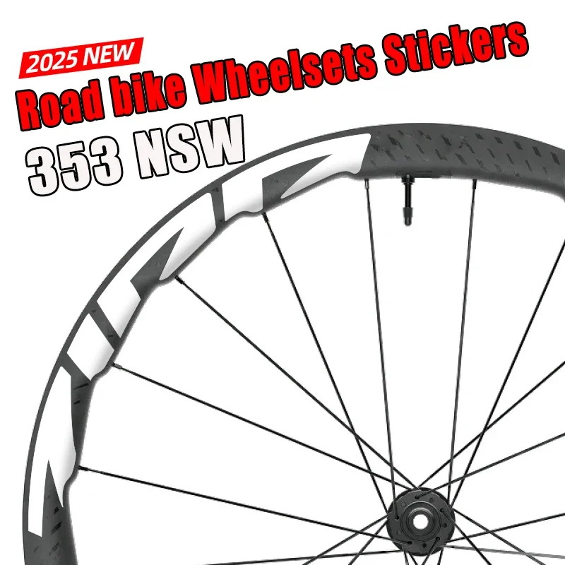 AliExpress NONE New Road bike Rim Decals Suitable for 353NSW Wheelset Stickers Road  bike rim Stickers Cycling Accessories Bicycle Decorative