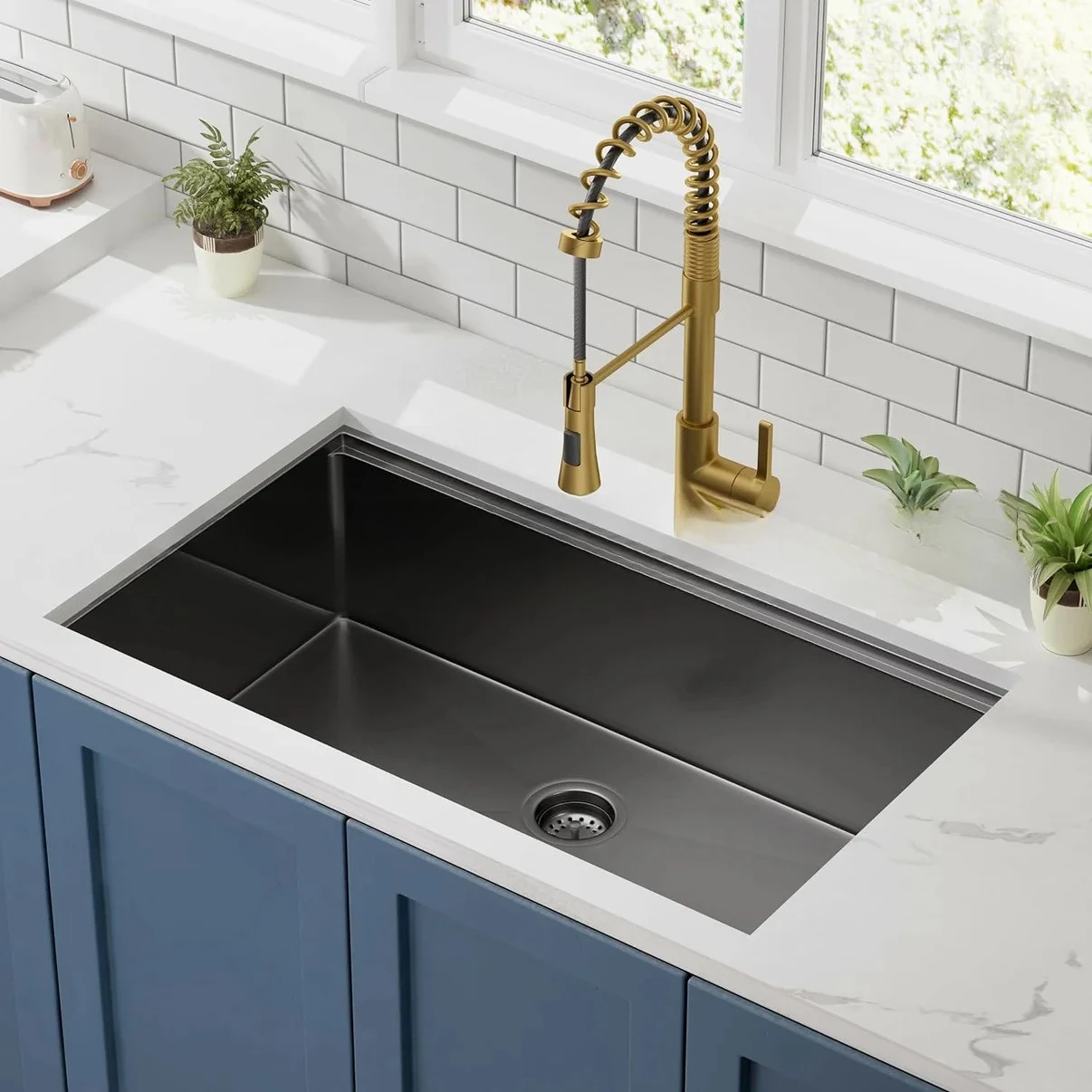 حوض الفولاذ المقاوم للصدأ خطوة واحدة بالوعة المطبخ واحدة