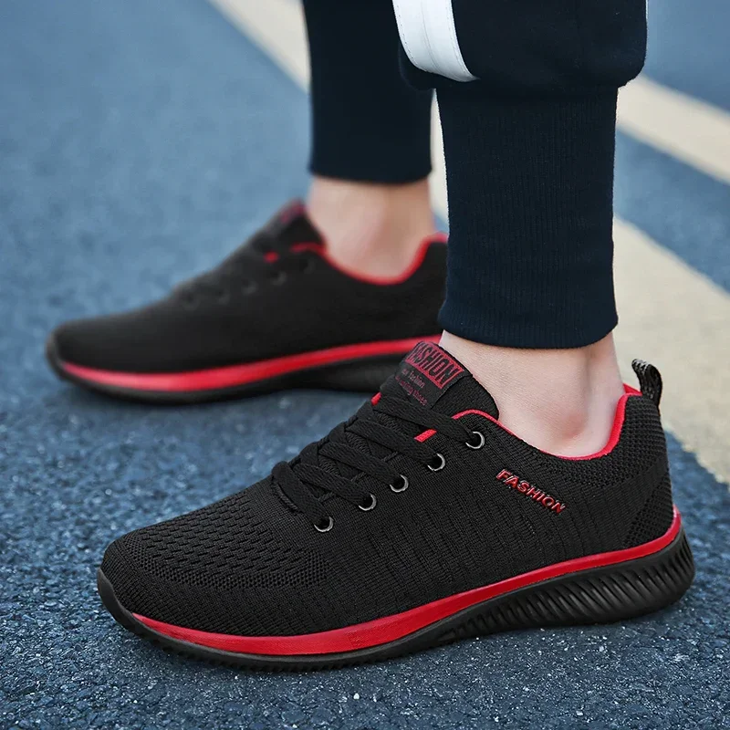 New Men's Running Shoes  Fashionable Walking Shoes Comfortable and Breathable Training Shoes