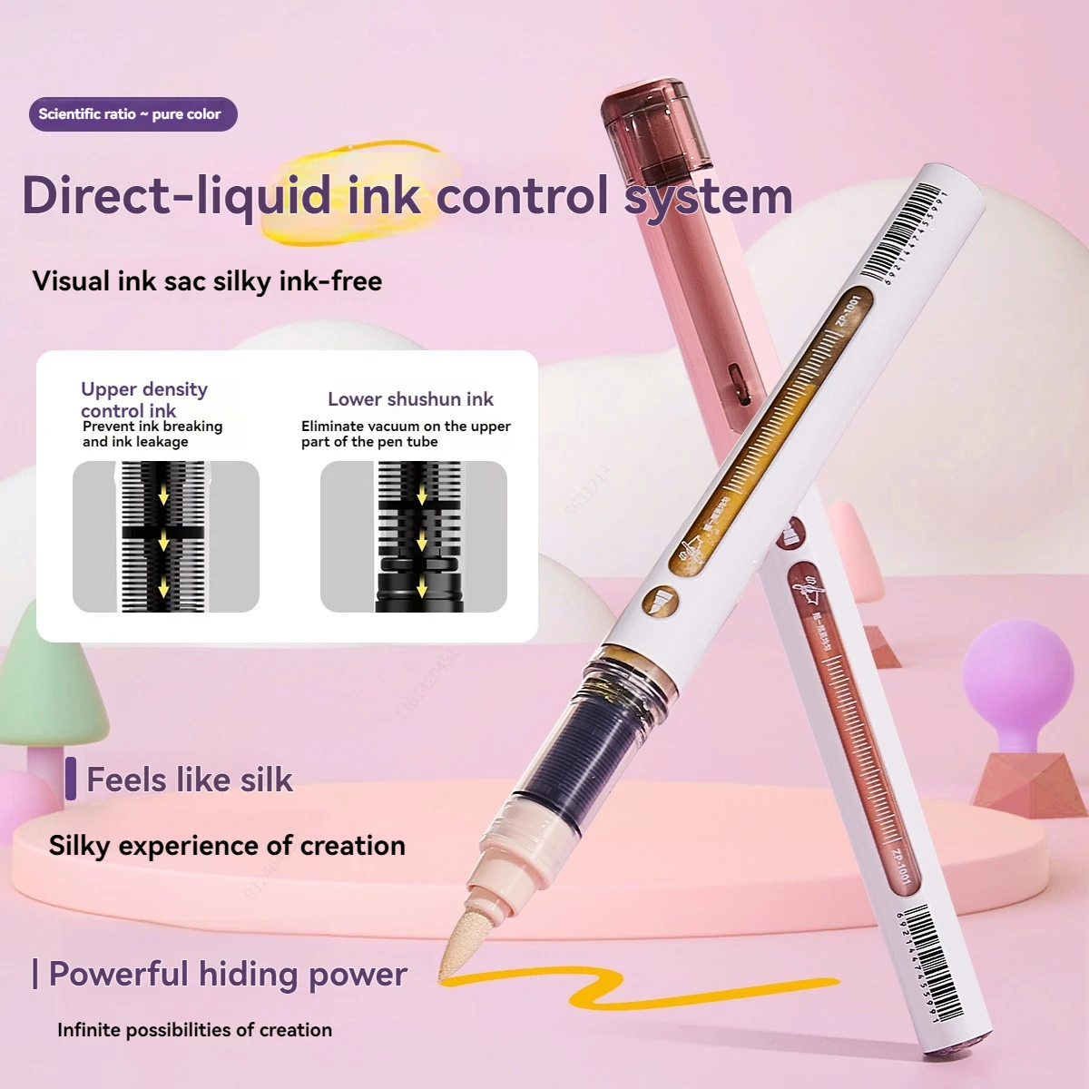 مجموعة أقلام طلاء أكريليك مكونة من 10 ألوان، أقلام تحديد بأطراف فرشاة ناعمة، أقلام طلاء أكريليك للخشب والحجر والقماش واللوازم الفنية للنسيج