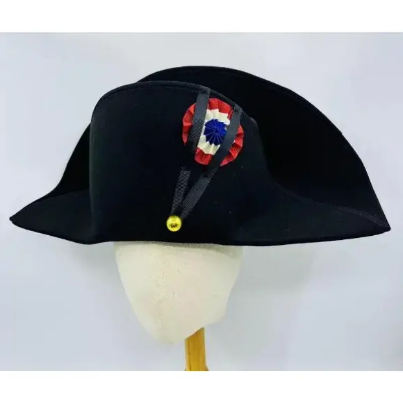 Chapeau français Napoléon, classique, double angle