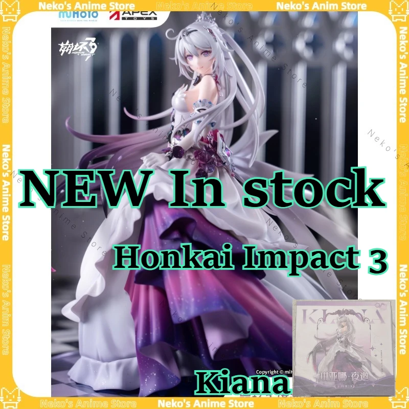 

【В наличии】APEX HoYoverse Honkai Impact 3 Kiana Night Invitation Ver Аниме Модель Модные игрушки Настольная кукла Коллекционная фигурка