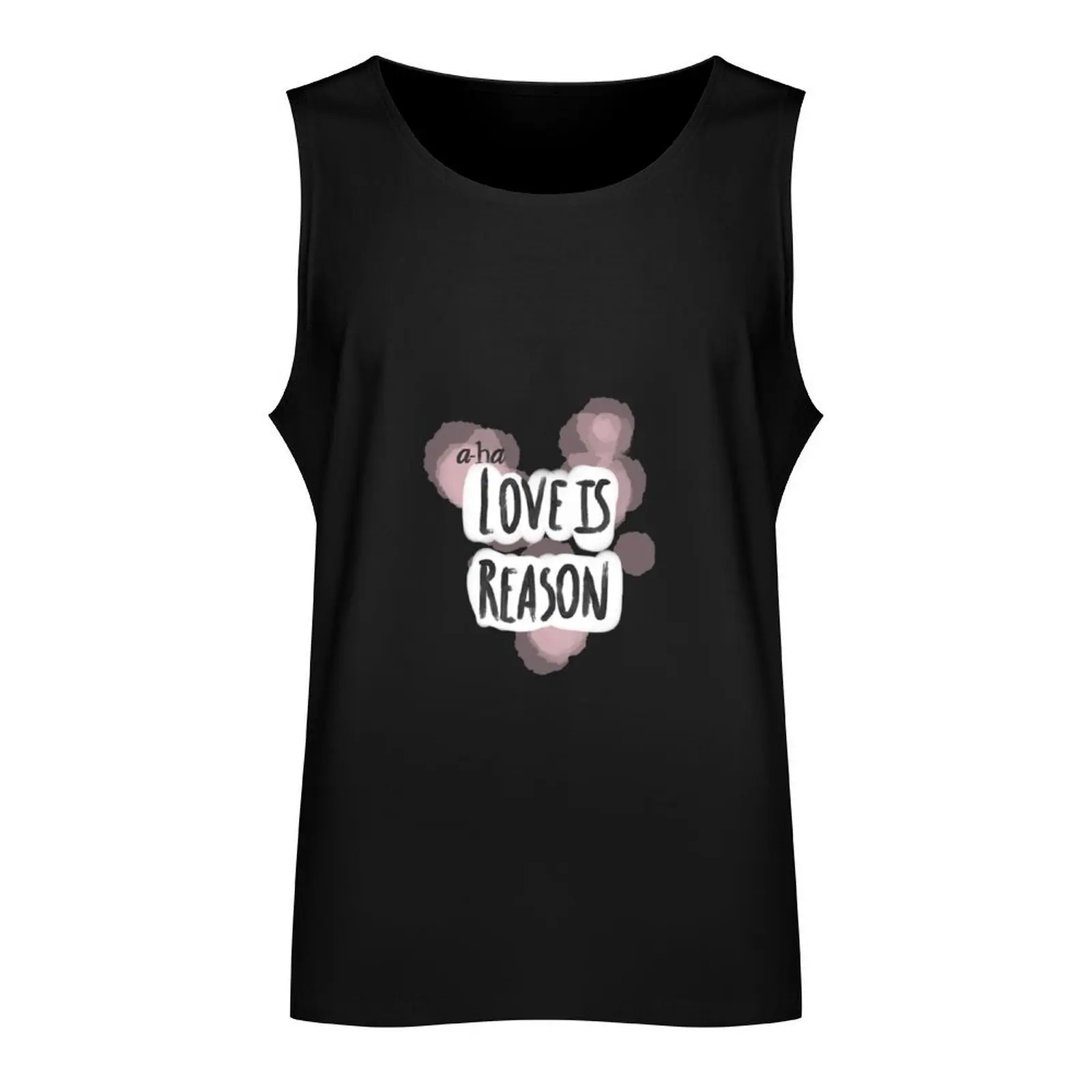 تي شيرت A-HA Love is Reason Tank Top للصالة الرياضية ملابس رجالية