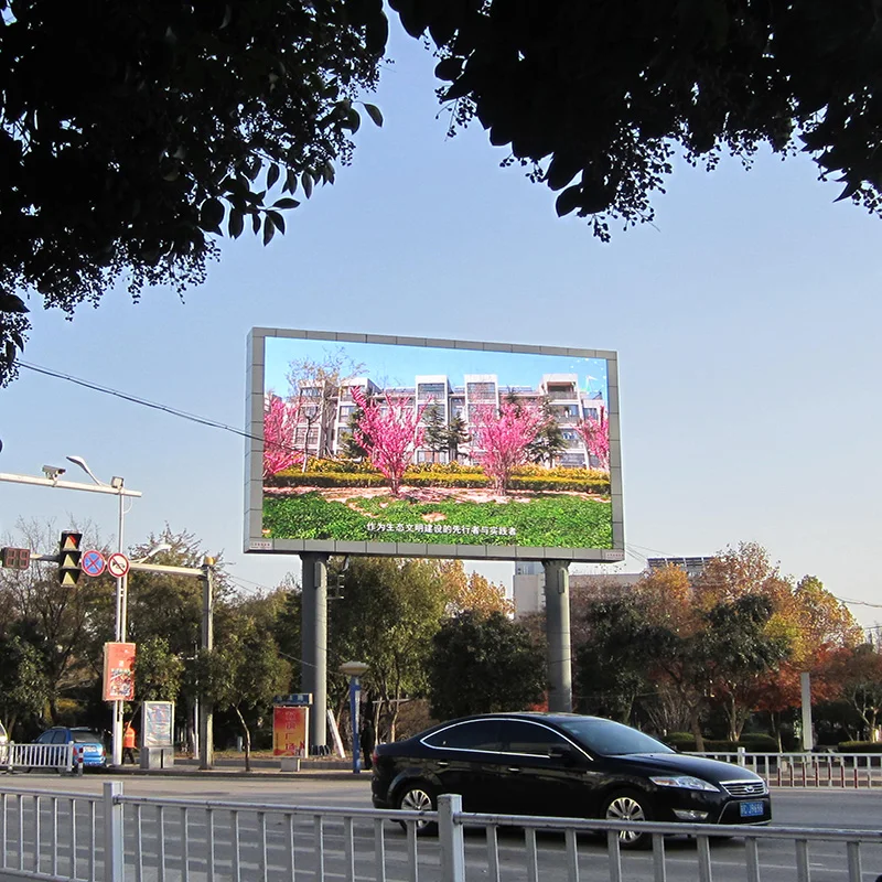 لوحة عرض LED كاملة الألوان مقاومة للماء عالية الجودة قابلة للتخصيص لحلول الإعلانات الخارجية