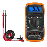 XL830L Digital Multimeter Multifunctional Resistance Voltage Measuring AC/DC Voltmeter DC Ammeter Voltage Tester Multimetro